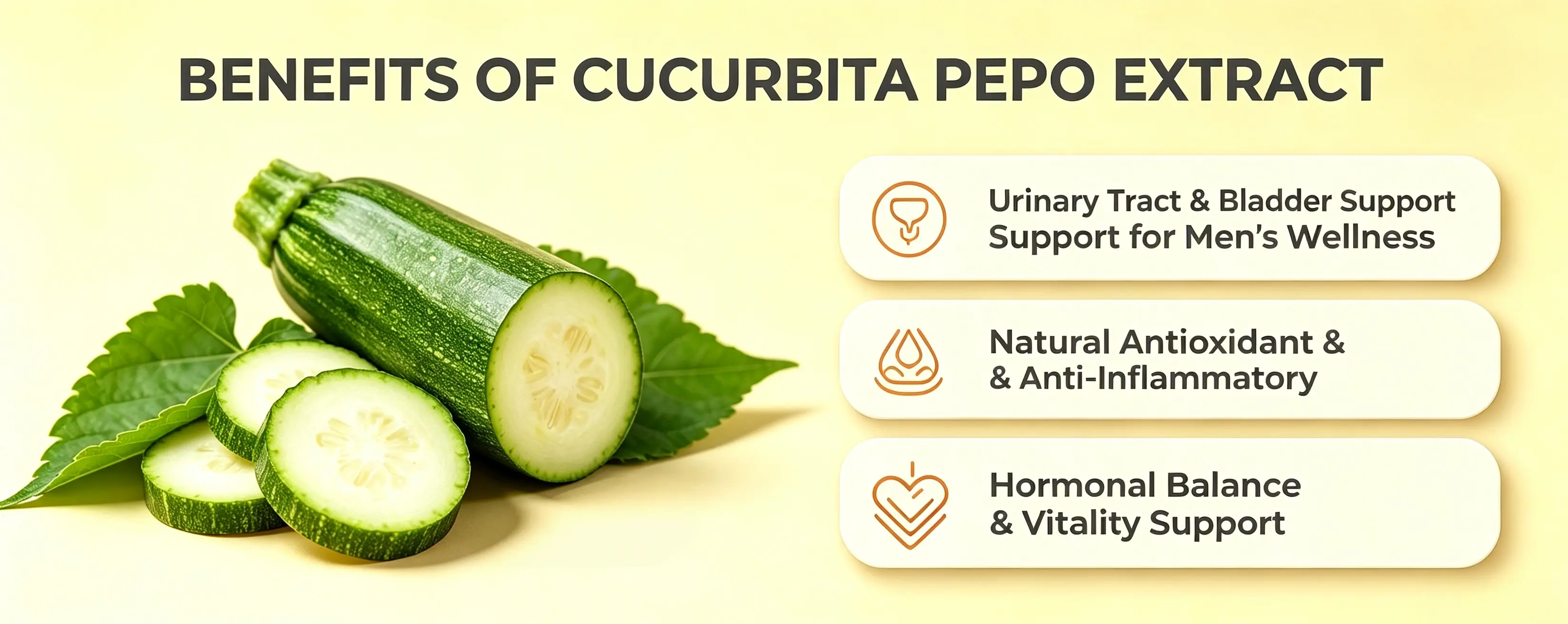 Benetifs of Cucurbita pepo Extract