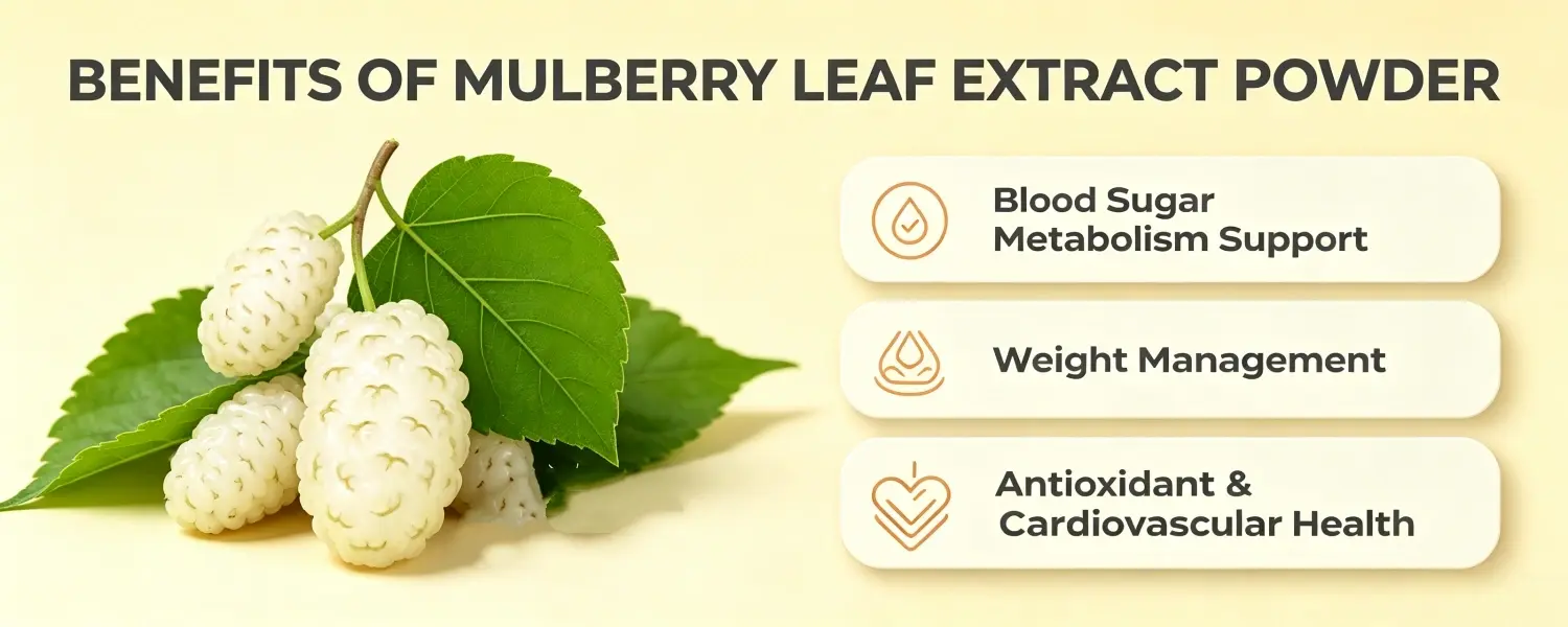 Benefits of Mulberry leaf Extract