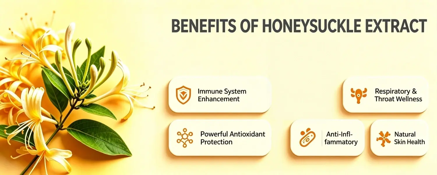 Honeysuckle extract benefits