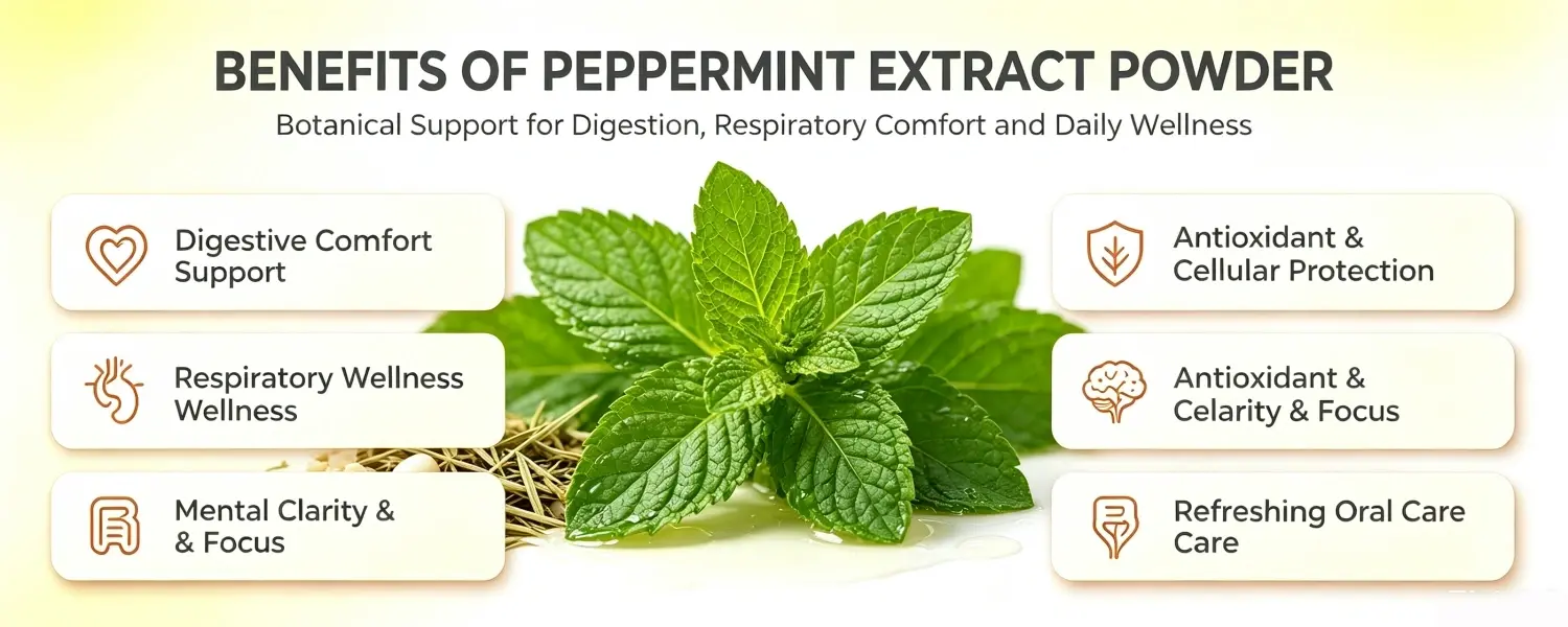 Benefits of Peppermint Extract Powder