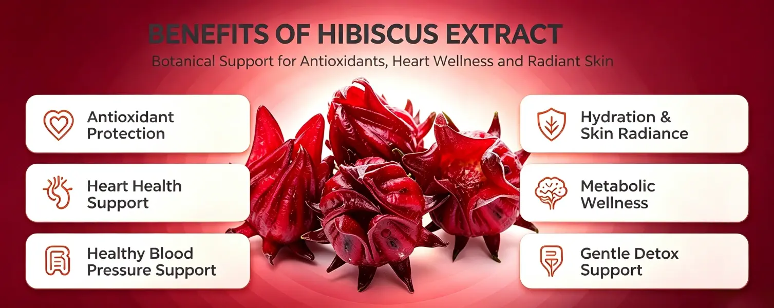 Benefits of Hibiscus Extract