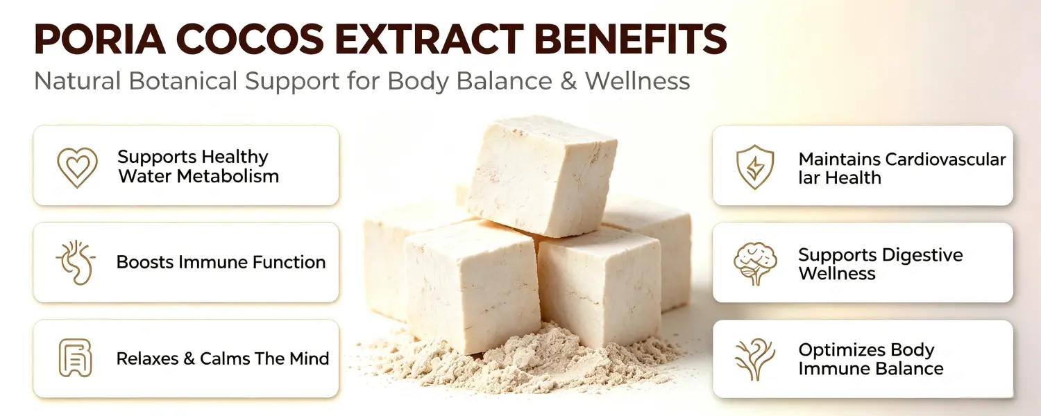 PORIA COCOS EXTRACT BENEFITS