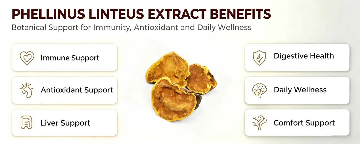 PHELLINUS LINTEUS EXTRACT BENEFITS