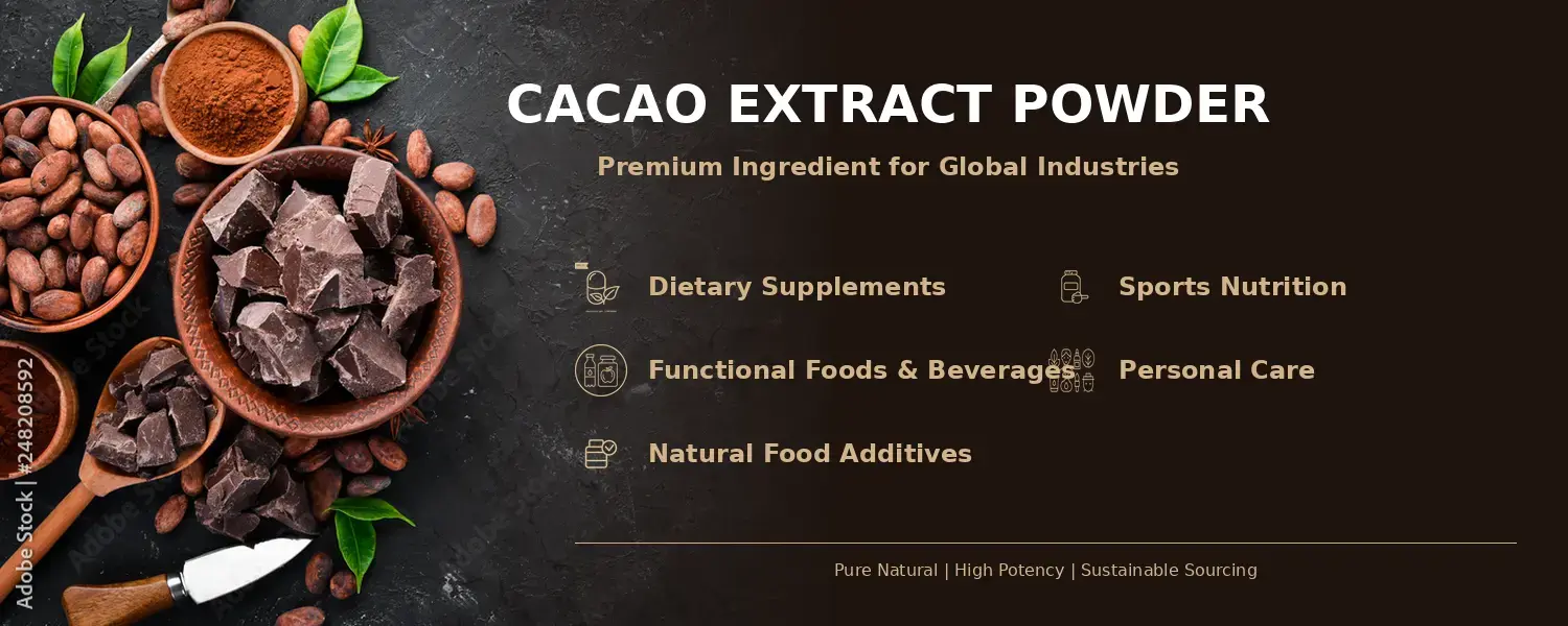cocoa bean extract applications