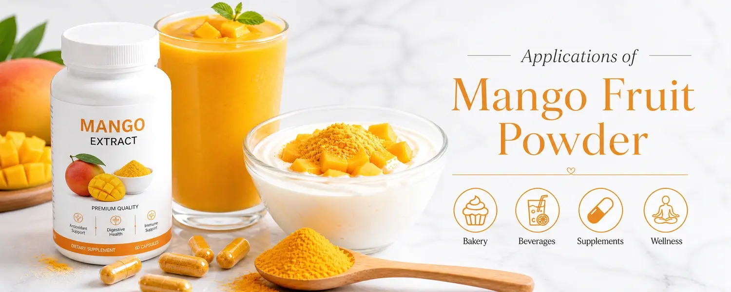 Applications of Mango Fruit powder Applications of Mango Fruit powder