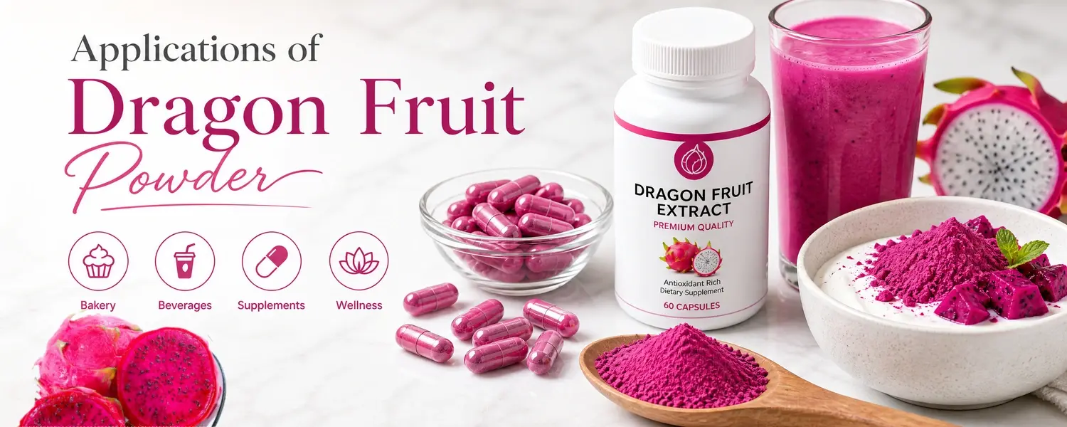 Applications of Dragon Fruit powder Applications of Dragon Fruit powder