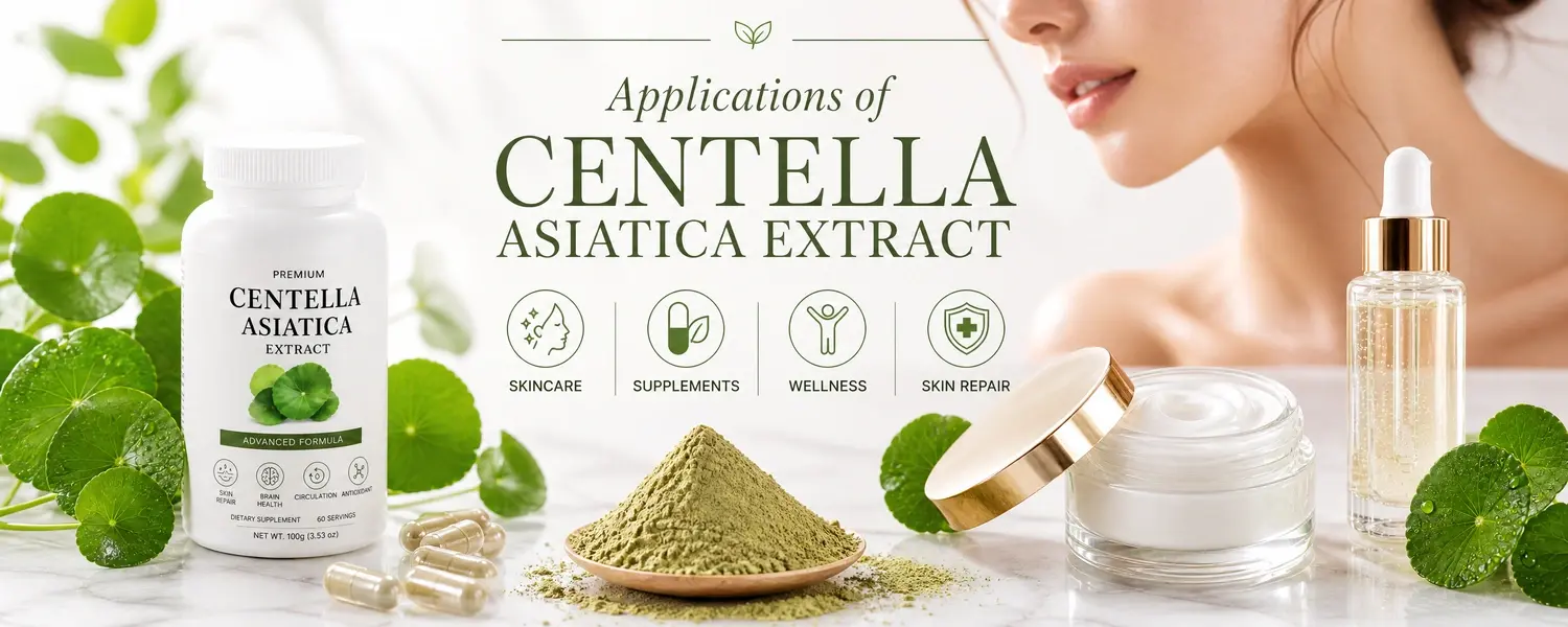 Application of Centella Asiatica Extract