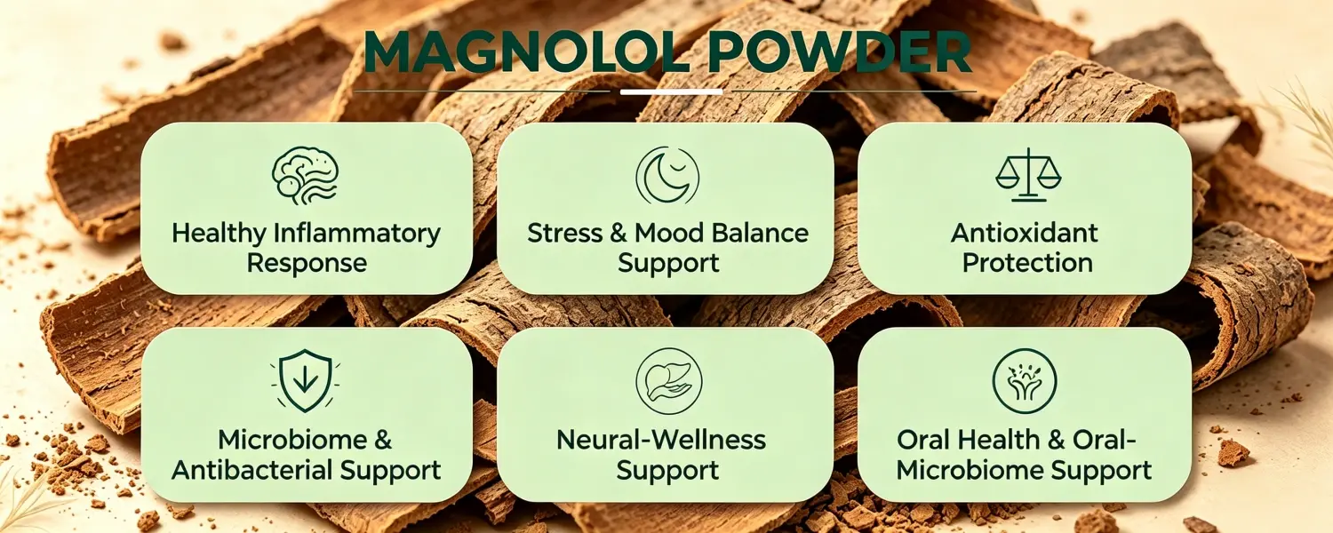 Benefits of Magnolol powder Benefits of Magnolol powder